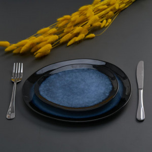 SET 4 FARFURII OVALE CER 28 CM,SERENITY - Img 3