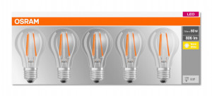 BASECLA60 6,5W/827 230V FIL E27 FS5OSRAM - Img 1