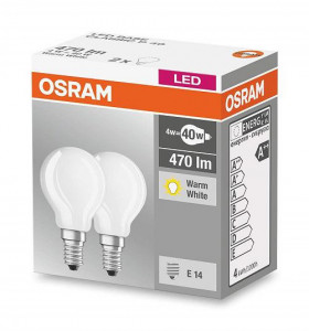 BASECLP40 4W/827 230VGLFR E14 FS2 OSRAM - Img 1