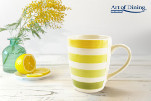 CANA CERAMICA 354 ML, LARA, VERDE - Img 2