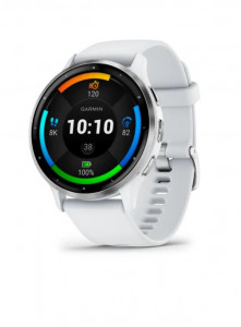 Ceas Garmin Venu 3 Silver/Whitestone - Img 1