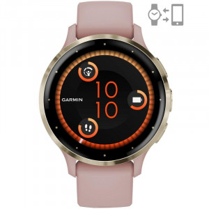 Ceas Garmin Venu 3S Pink Dawn/Soft Gold - Img 1