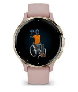 Ceas Garmin Venu 3S Pink Dawn/Soft Gold - Img 12