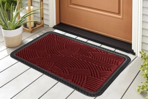 COVORAS INTR TEXTIL+CAUCIUC 40X60CM,ROSU - Img 2