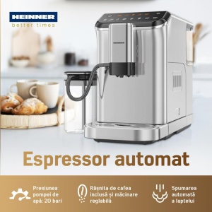 ESPRESSOR AUTOMAT HEINNER HEMA-D20DGREY - Img 6
