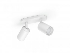 FUGATO PLATE/SPIRAL WHITE 2X5.7W 240V - Img 2