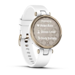Garmin Lily Cream Gold, White Silicone - Img 6