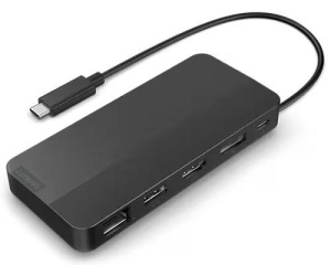 Lenovo USB-C Dual Display Travel Dock - Img 1