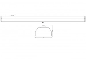 LINEARLED MOBILE BL 400MM SEN USBWTLEDV - Img 3