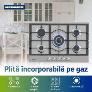 PLITA GAZ HEINNER HBH-M705IWFIX - Img 4