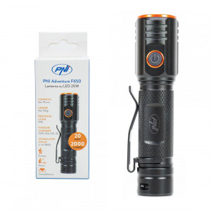 PNI LANTERNA LED ALUMINIU 2000LM F650 - Img 1