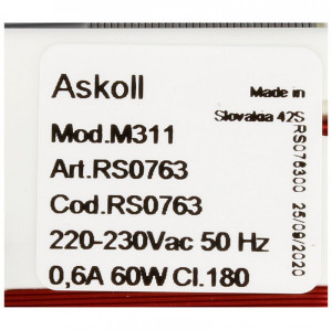 Pompa recirculare apa masina de spalat vase Hotpoint Ariston, Whirlpool 482000023514 - Img 4