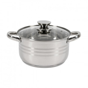 SEMIOALA INOX+CAPAC,20X11.5CM,3.5L, MYRA - Img 1
