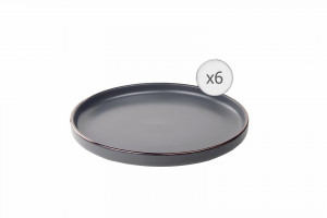 SET 6 F.DESERT, CERAMICA 20 CM, CALYPSO - Img 1