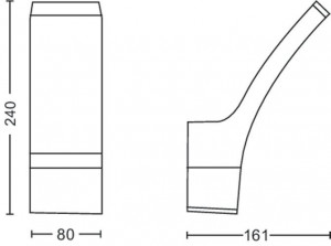 SPLAY WALL ANTHRACITE 12W 27K HV - Img 2