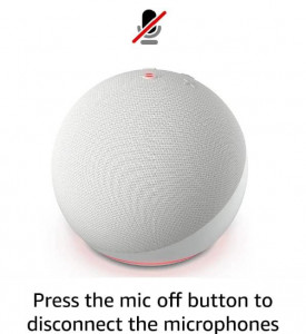Amazon Echo Dot 5, Boxa cu ceas, Wh - Img 4
