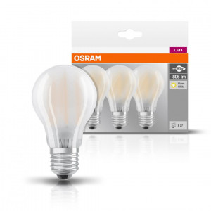 BASECLA60 6,5W/827 230VGLFR E27 FS3OSRAM - Img 2