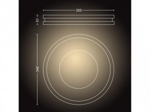 BEING HUE CEILING LAMP BLACK - Img 3