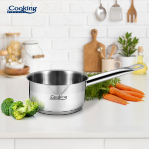 CASEROLA INOX 14X7 CM, 1 L, MAESTRO - Img 2