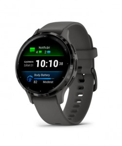 Ceas Garmin Venu 3S Pebble Gray/Slate - Img 1