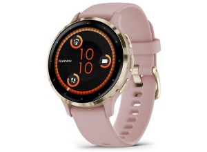 Ceas Garmin Venu 3S Pink Dawn/Soft Gold - Img 2