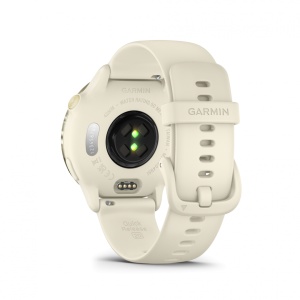 Ceas Garmin vívoactive 6 Bone/Lunar Gold - Img 3