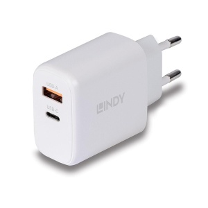 Incarcator Lindy USB Type-A & C 65W - Img 1