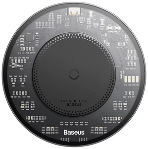 Incarcator WS Baseus Simple Qi 15W negru - Img 3
