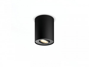 PILLAR HUE EXT. SPOT SINGLE SPOT BLACK 1 - Img 1