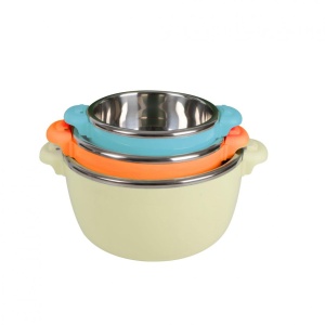 SET 3CASEROLE TERMICE 2+4+6L,BELLY BEIGE - Img 6
