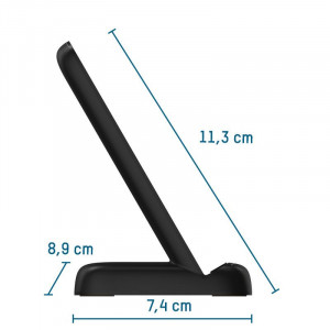 Statie de incarcare ANSMANN Qi 15W verticala - incarcator wireless - incarcator cu inductie - Img 2