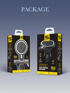 SUPORT AUTO SERIOUX WIRELESS 15W CH02W - Img 15