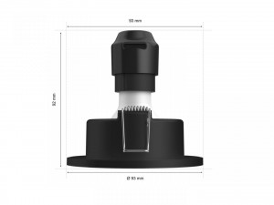 XAMENTO HUE RECESSED BLACK 1X5.7W - Img 2