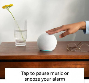 Amazon Echo Dot 5, Boxa cu ceas, Wh - Img 4