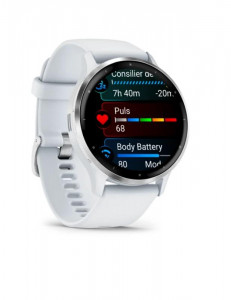 Ceas Garmin Venu 3 Silver/Whitestone - Img 3