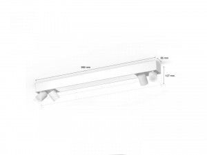 CENTRIS HUE 4-SPOT WHITE SPECIAL FORM - Img 2