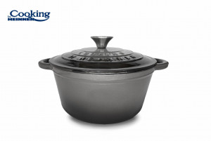 CRAT.FONTA+CAP.22X9.5CM,2.9L,MARBLE GREY - Img 1
