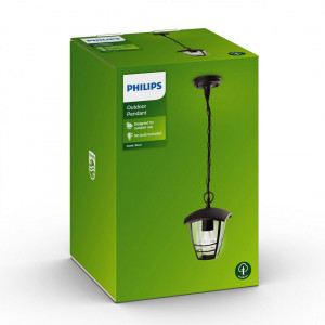 CREEK PENDANT CEILING BLACK 1X60W 230V - Img 2
