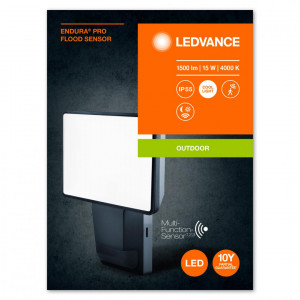 E PRO FLOOD S 15W 840 IP55 DG LEDV - Img 1