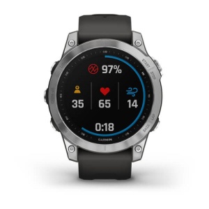Garmin fenix 7, Silver w/Graphite Band - Img 7