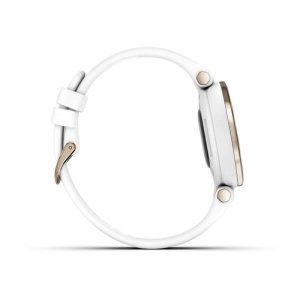 Garmin Lily Cream Gold, White Silicone - Img 8