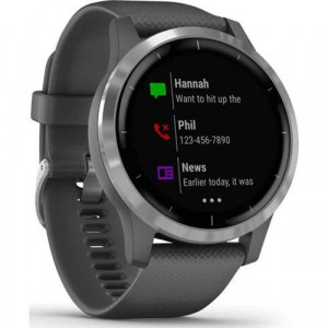 Garmin Vivoactive 4 Shadow Grey, Silver - Img 2