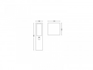 IMPRESS HUE WACA EU PEDESTAL BLACK 2X8W - Img 3