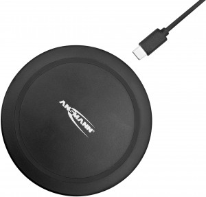 Incarcator Wireless Fast Charger 15 W Ansmann, iPhone, Samsung, Huawei - Img 2