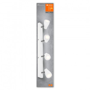 LED SPOT PEAR 600MM4X4.3W827 GU10WTLEDV - Img 1