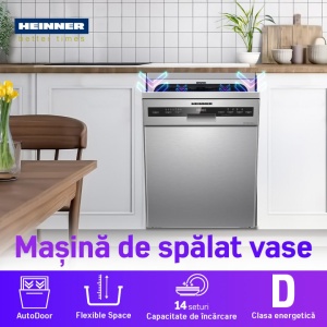 MASINA SP VASE HEINNER HDW-FSM60714AXD++ - Img 4