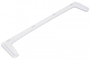 Profil anterior alb pt raft sticla Indesit - Img 2