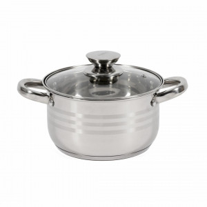 SEMIOALA INOX+CAPAC,18X10.5CM,2.5L, MYRA - Img 1