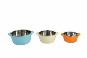 SET 3 CASEROLE TERMICE 2+4+6L,BELLY BLUE - Img 4