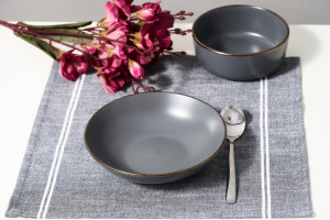 SET 6 F.ADANCI, CERAMICA 20 CM, CALYPSO - Img 2